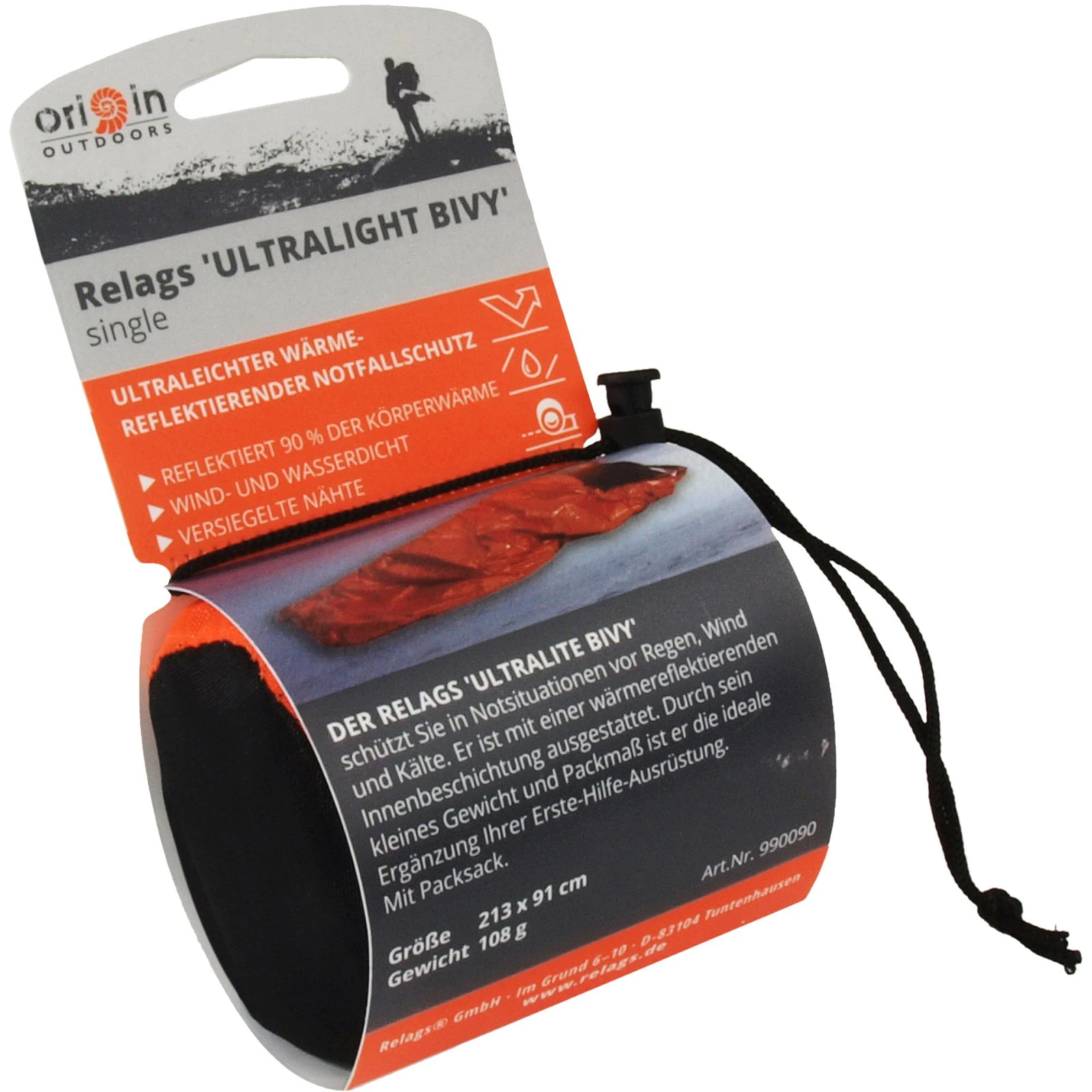 Basic Nature Ultralite Bivi Single - Biwaksack 2 Basic Nature Ultralite Bivi Single - Biwaksack – Bild 2