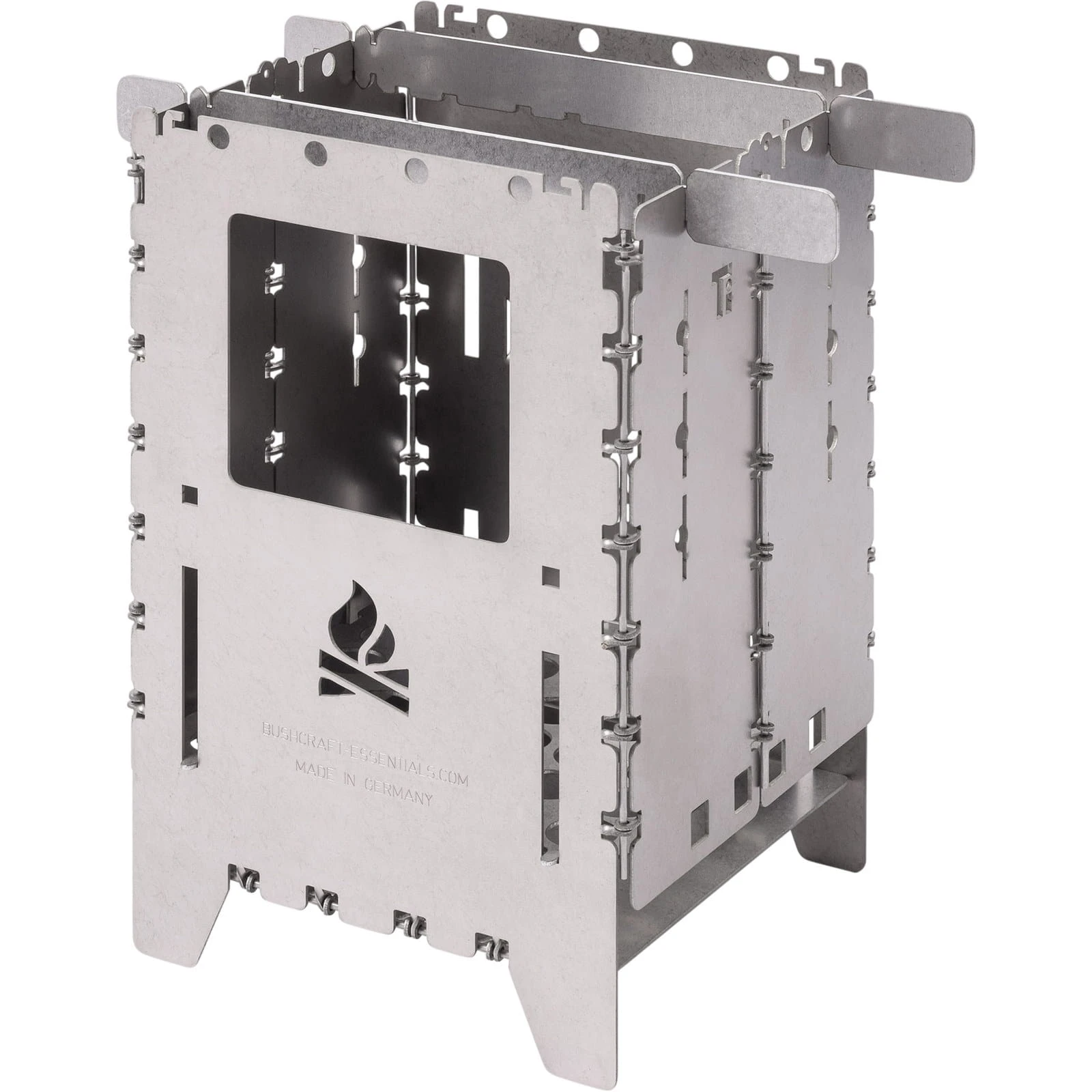 Bushcraft Essentials Bushbox XL Titanium - HOBO Kocher 1 Bushcraft Essentials Bushbox XL Titanium - HOBO Kocher