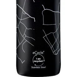 Aladdin CityLoop Thermavac 600 Ml - Thermo-Trinkflasche -Camping-ausrüstung Verkaufsgeschäft aladdin cityloop thermavac 600 ml thermo trinkflasche lava schwarz print ala 10 10870 008 58