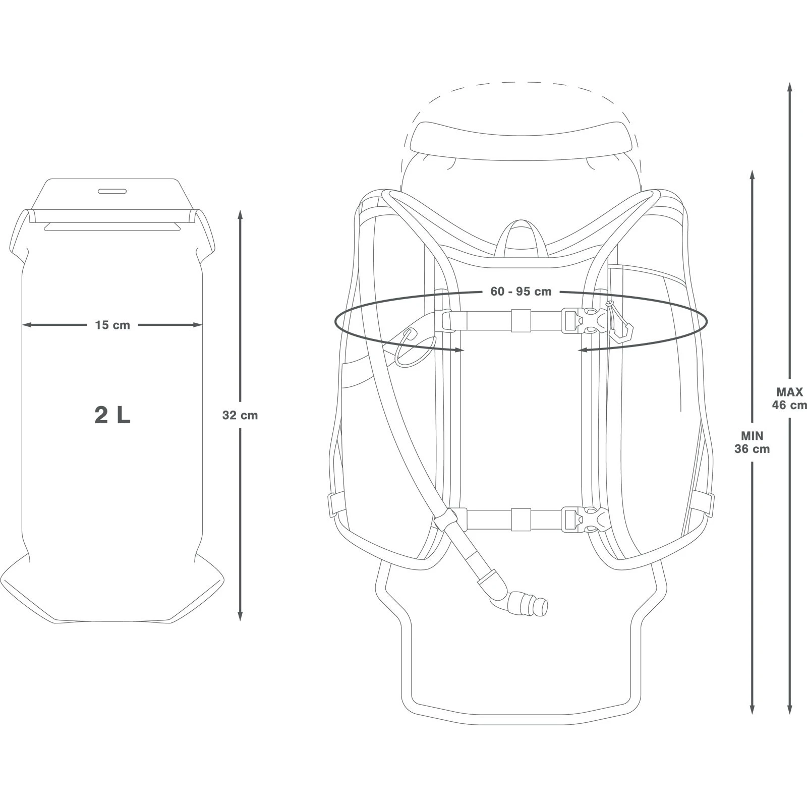 Apidura Backcountry Hydration Backpack - Trinkrucksack 3 Apidura Backcountry Hydration Backpack - Trinkrucksack – Bild 3