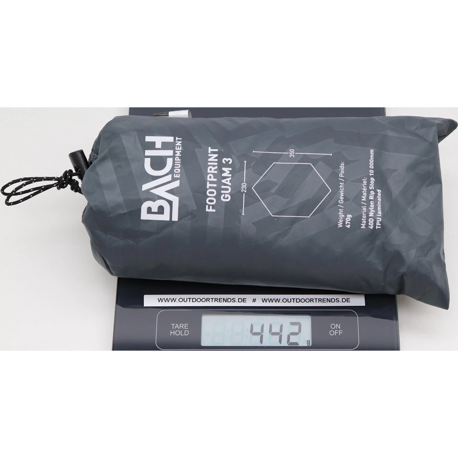 BACH Guam 3 Footprint - Zeltunterlage 2 BACH Guam 3 Footprint - Zeltunterlage – Bild 2