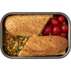 Black+blum Stainless Steel Sandwich Box 900 Ml - Edelstahl-Proviantdose -Camping-ausrüstung Verkaufsgeschäft black blum stainless steel sandwich box 900 ml edelstahl proviantdose bbl bam sb003 7