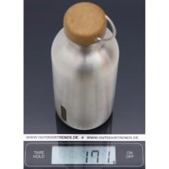 Black+blum Steel Bottle 600 Ml - Edelstahl-Isolierflasche -Camping-ausrüstung Verkaufsgeschäft black blum steel bottle 600 ml edelstahl isolierflasche bbl bam wbb s010 3