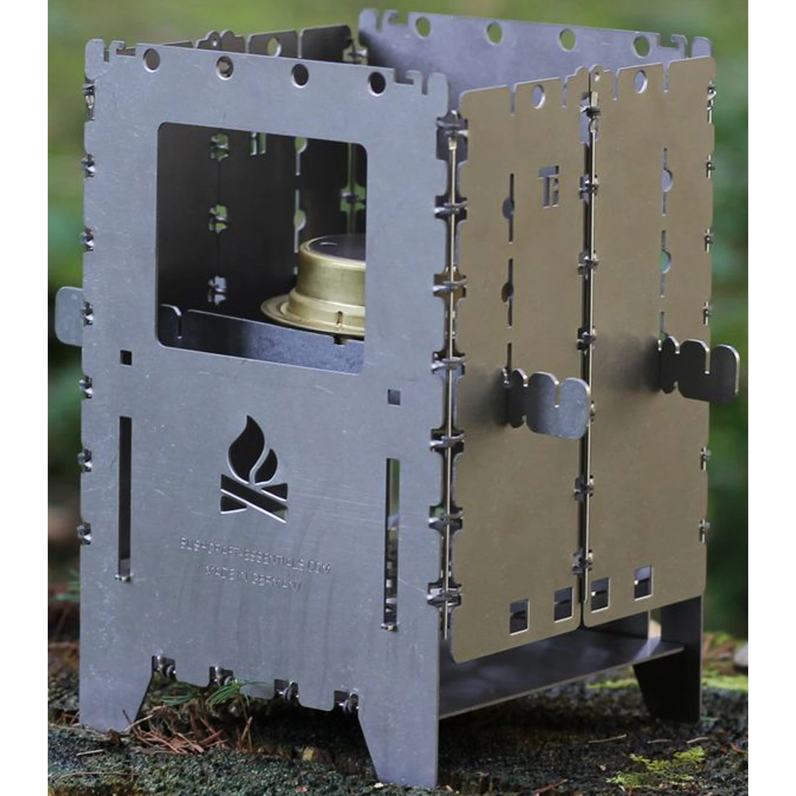 Bushcraft Essentials Bushbox XL Titanium - HOBO Kocher 10 Bushcraft Essentials Bushbox XL Titanium - HOBO Kocher – Bild 10