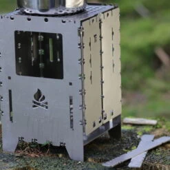 Bushcraft Essentials Bushbox XL Titanium - HOBO Kocher 25 Bushcraft Essentials Bushbox XL Titanium - HOBO Kocher -Camping-ausrüstung Verkaufsgeschäft bushcraft essentials bushbox xl titanium hobo kocher bce 037 11