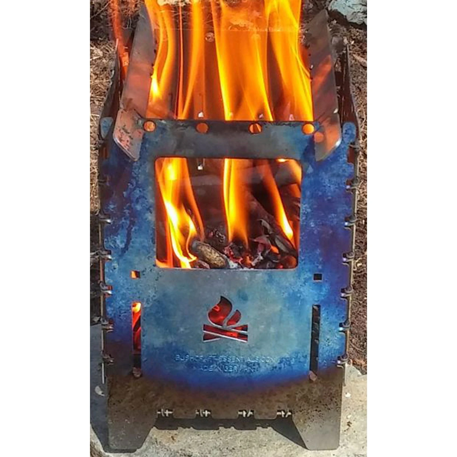 Bushcraft Essentials Bushbox XL Titanium - HOBO Kocher 13 Bushcraft Essentials Bushbox XL Titanium - HOBO Kocher – Bild 13