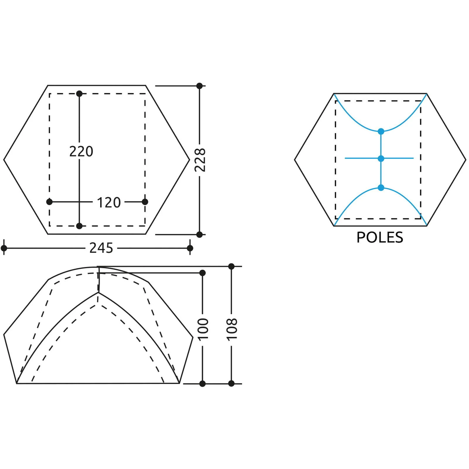 Camp Minima 2 Evo - 2 Personen Zelt 3 Camp Minima 2 Evo - 2 Personen Zelt – Bild 3