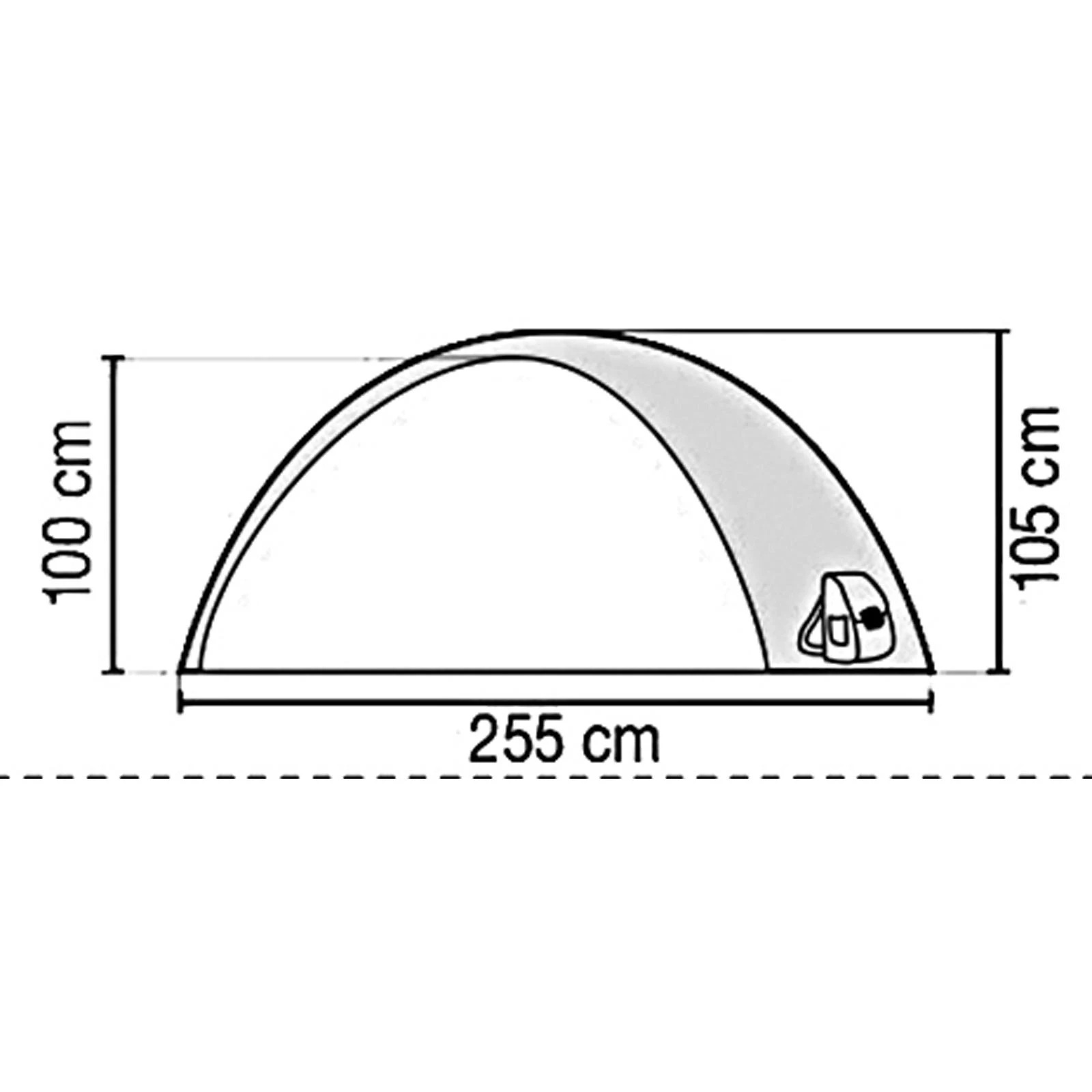 Coleman Darwin 2 Personen - Kuppelzelt 3 Coleman Darwin 2 Personen - Kuppelzelt – Bild 3