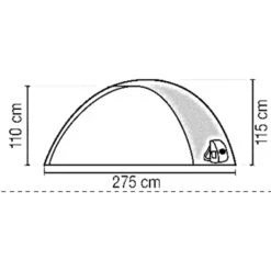 Coleman Darwin 3 Personen - Kuppelzelt -Camping-ausrüstung Verkaufsgeschäft coleman darwin 3 personen kuppelzelt grey rl 169859 1