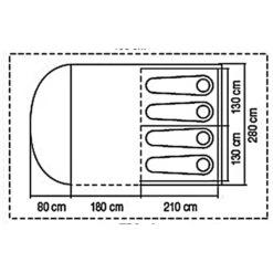 Coleman Oak Canyon 4 Personen - Familienzelt 6 Coleman Oak Canyon 4 Personen - Familienzelt -Camping-ausrüstung Verkaufsgeschäft coleman oak canyon 4 personen familienzelt rl 169955 2