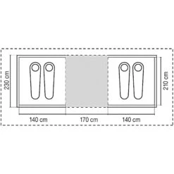 Coleman Ridgeline Plus 4 Personen - Familienzelt 10 Coleman Ridgeline Plus 4 Personen - Familienzelt -Camping-ausrüstung Verkaufsgeschäft coleman ridgeline plus 4 personen familienzelt rl 169761 2