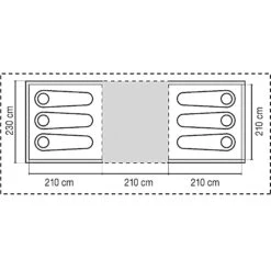 Coleman Ridgeline Plus 6 Personen - Familienzelt 8 Coleman Ridgeline Plus 6 Personen - Familienzelt -Camping-ausrüstung Verkaufsgeschäft coleman ridgeline plus 6 personen familienzelt rl 169760 1