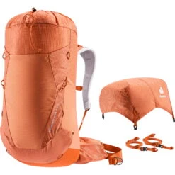 Deuter Aircontact Ultra 45+S SL - Thru-Hiker-Rucksack -Camping-ausrüstung Verkaufsgeschäft deuter aircontact ultra 45 s sl thru hiker rucksack sienna paprika de 3360022 1355 0 16