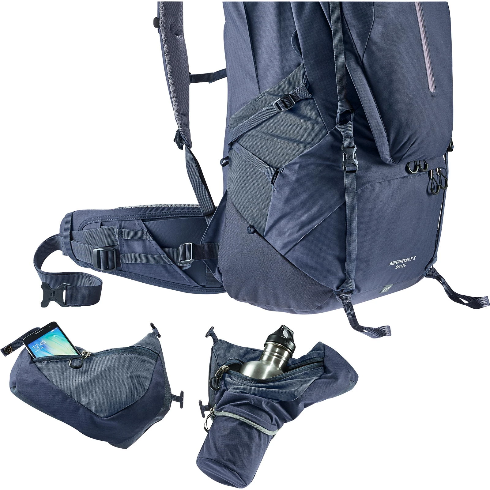 Deuter Aircontact X 60+15 - Trekkingrucksack 9 Deuter Aircontact X 60+15 - Trekkingrucksack – Bild 9