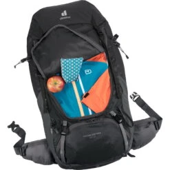 Deuter Futura Air Trek 60 + 10 - Trekkingrucksack -Camping-ausrüstung Verkaufsgeschäft deuter futura air trek 60 10 trekkingrucksack black graphite de 3402321 7403 0 7