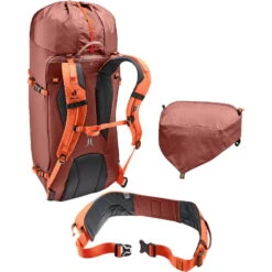 Deuter Guide 34+8 - Hochtouren-Rucksack -Camping-ausrüstung Verkaufsgeschäft deuter guide 34 8 hochtouren rucksack redwood papaya de 3361523 7411 0 12