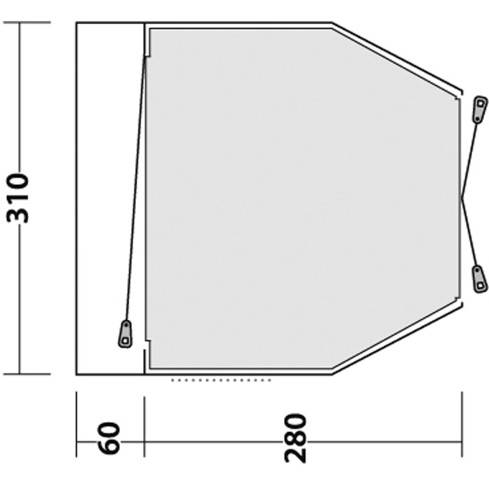 Easy Camp Shamrock - Busvorzelt 3 Easy Camp Shamrock - Busvorzelt – Bild 3