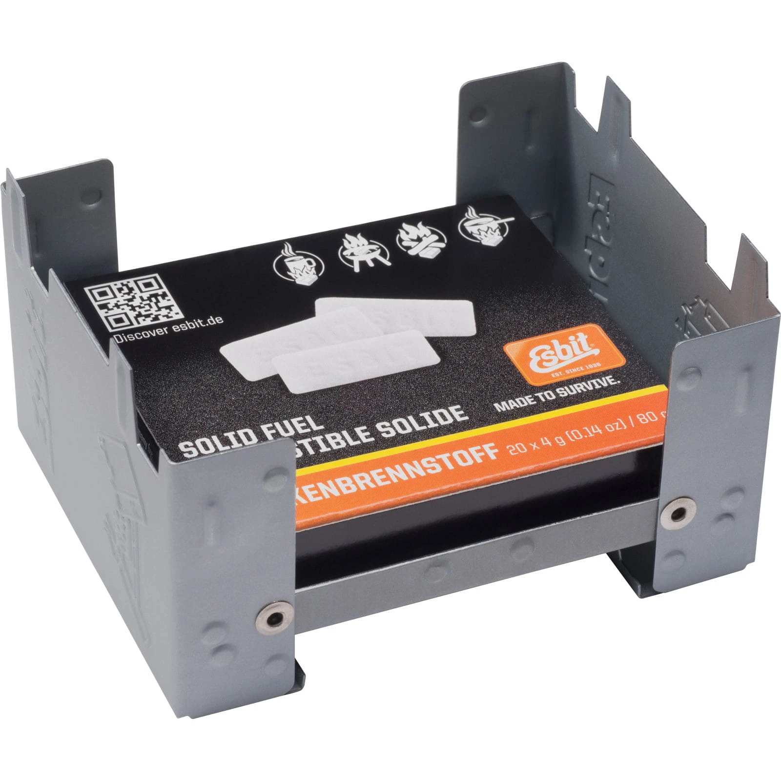 Esbit Pocket Stove Small 6 X 14 G - Taschenkocher 1 Esbit Pocket Stove Small 6 X 14 G - Taschenkocher