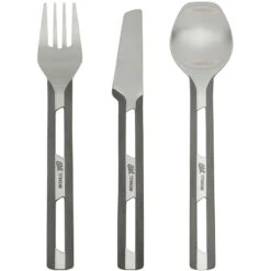 Esbit Titanium Cutlery Set - Besteckset -Camping-ausrüstung Verkaufsgeschäft esbit titanium cutlery set besteckset esb tc4 ti 2