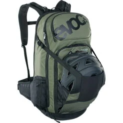 EVOC FR Tour E-Ride 30 - E-Bike-Rucksack 17 EVOC FR Tour E-Ride 30 - E-Bike-Rucksack -Camping-ausrüstung Verkaufsgeschäft evoc fr tour e ride 30 bike rucksack dark olive black evo 0450726562 2