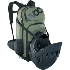 EVOC FR Tour E-Ride 30 - E-Bike-Rucksack 18 EVOC FR Tour E-Ride 30 - E-Bike-Rucksack -Camping-ausrüstung Verkaufsgeschäft evoc fr tour e ride 30 bike rucksack dark olive black evo 0450726562 3