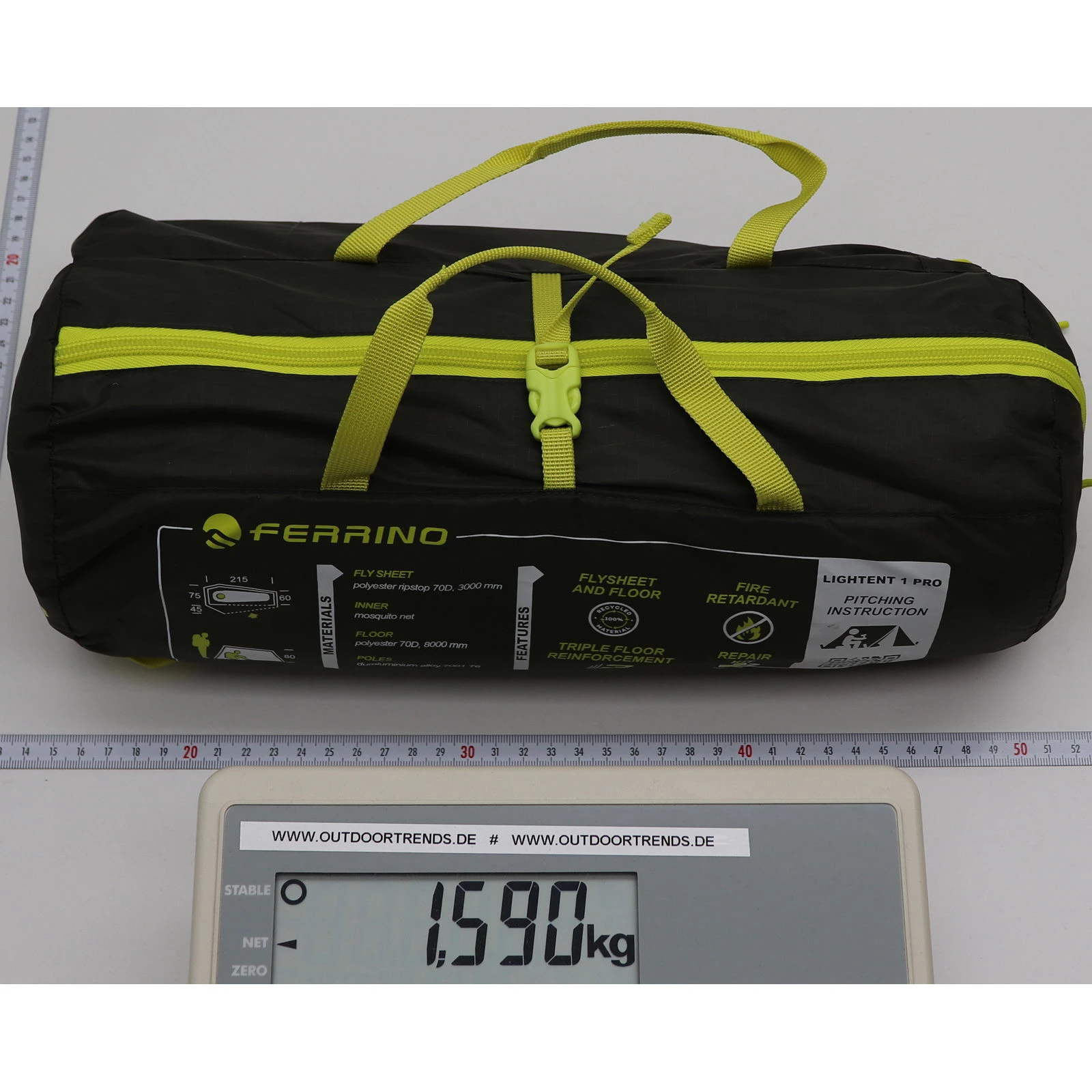 Ferrino Lightent 1 Pro - 1 Personen Zelt 6 Ferrino Lightent 1 Pro - 1 Personen Zelt – Bild 6