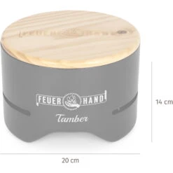 FEUERHAND Tamber - Tischgrill 15 FEUERHAND Tamber - Tischgrill -Camping-ausrüstung Verkaufsgeschäft feuerhand tamber tischgrill telemagenta pef rot 49