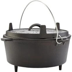 GROENBERG Askja Pot 10L - Gusseiserner Topf -Camping-ausrüstung Verkaufsgeschäft groenberg askja pot 10l gusseiserner topf gro 266018 11