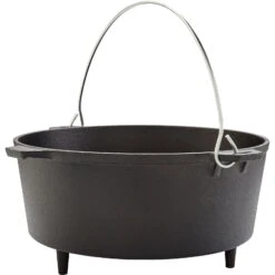 GROENBERG Askja Pot 10L - Gusseiserner Topf -Camping-ausrüstung Verkaufsgeschäft groenberg askja pot 10l gusseiserner topf gro 266018 12