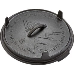 GROENBERG Askja Pot 10L - Gusseiserner Topf -Camping-ausrüstung Verkaufsgeschäft groenberg askja pot 10l gusseiserner topf gro 266018 8