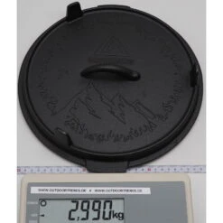 GROENBERG Askja Pot 7L - Gusseiserner Topf -Camping-ausrüstung Verkaufsgeschäft groenberg askja pot 7l gusseiserner topf gro 266017 4