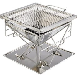 GROENBERG KATLA M - Edelstahl-Grill -Camping-ausrüstung Verkaufsgeschäft groenberg katla m edelstahl grill gro 266002 2