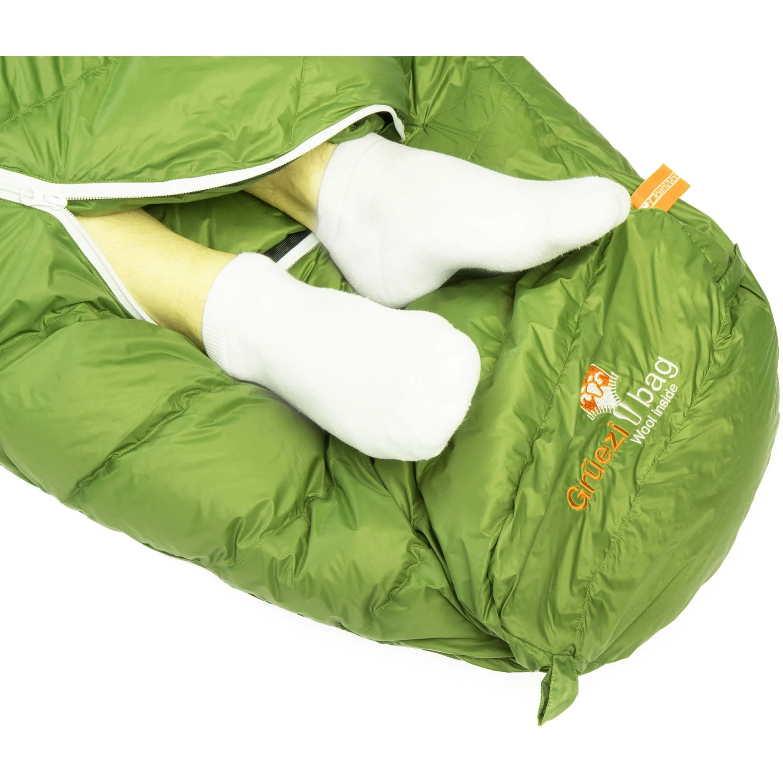 Grüezi Bag Biopod DownWool Summer 175 - Daunen- & Wollschlafsack 6 Grüezi Bag Biopod DownWool Summer 175 - Daunen- & Wollschlafsack – Bild 6