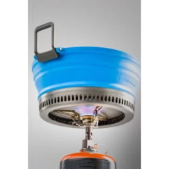GSI Escape 2 L Pot - Faltbarer Kochtopf -Camping-ausrüstung Verkaufsgeschäft gsi escape 2 l pot faltbarer kochtopf blue 50232 6