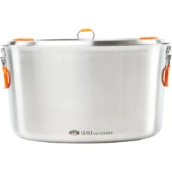 GSI Galcier Stainless Base Camper Large Set - Kochset 18 GSI Galcier Stainless Base Camper Large Set - Kochset -Camping-ausrüstung Verkaufsgeschäft gsi galcier stainless base camper large set kochset 68184 10