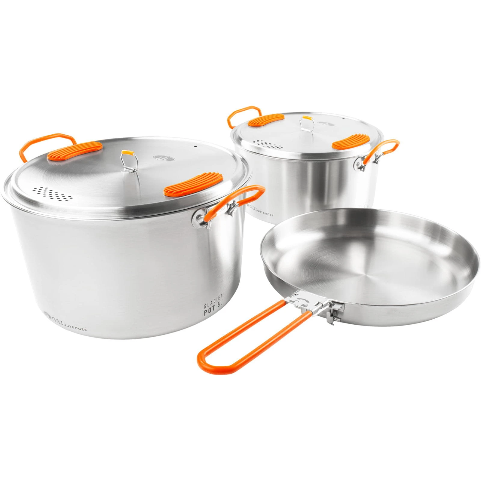GSI Galcier Stainless Base Camper Large Set - Kochset 13 GSI Galcier Stainless Base Camper Large Set - Kochset – Bild 13
