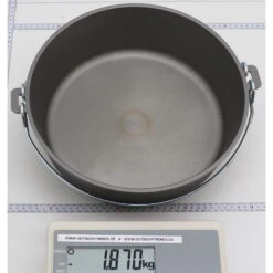 GSI Hard Anodized 12 Dutch Oven - Feuertopf -Camping-ausrüstung Verkaufsgeschäft gsi hard anodized 12 dutch oven feuertopf 50412 0