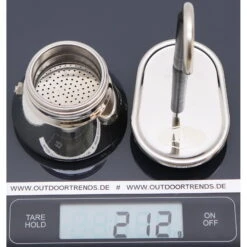 GSI Mini Espresso Set 1 Cup - Espressokocher -Camping-ausrüstung Verkaufsgeschäft gsi mini espresso set 1 cup espressokocher 65102 3