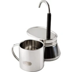 GSI Mini Espresso Set 1 Cup - Espressokocher -Camping-ausrüstung Verkaufsgeschäft gsi mini espresso set 1 cup espressokocher 65102 6