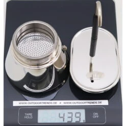 GSI Mini Espresso Set 4 Cup - Espressokocher -Camping-ausrüstung Verkaufsgeschäft gsi mini espresso set 4 cup espressokocher 65105 5