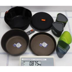 GSI Pinnacle Backpacker - Alukochset -Camping-ausrüstung Verkaufsgeschäft gsi pinnacle backpacker alukochset 50180 8