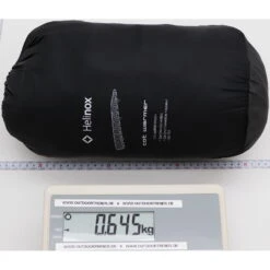 Helinox Cot Warmer - Liegenauflage -Camping-ausrüstung Verkaufsgeschäft helinox cot warmer liegenauflage black iron hex 12510 7