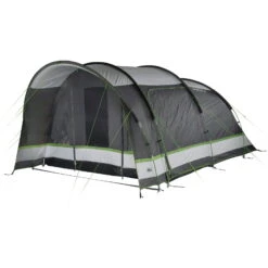 HIGH PEAK Brixen 5.0 - Familienzelt -Camping-ausrüstung Verkaufsgeschäft high peak brixen 5 0 familienzelt light grey dark green hip 11816 3