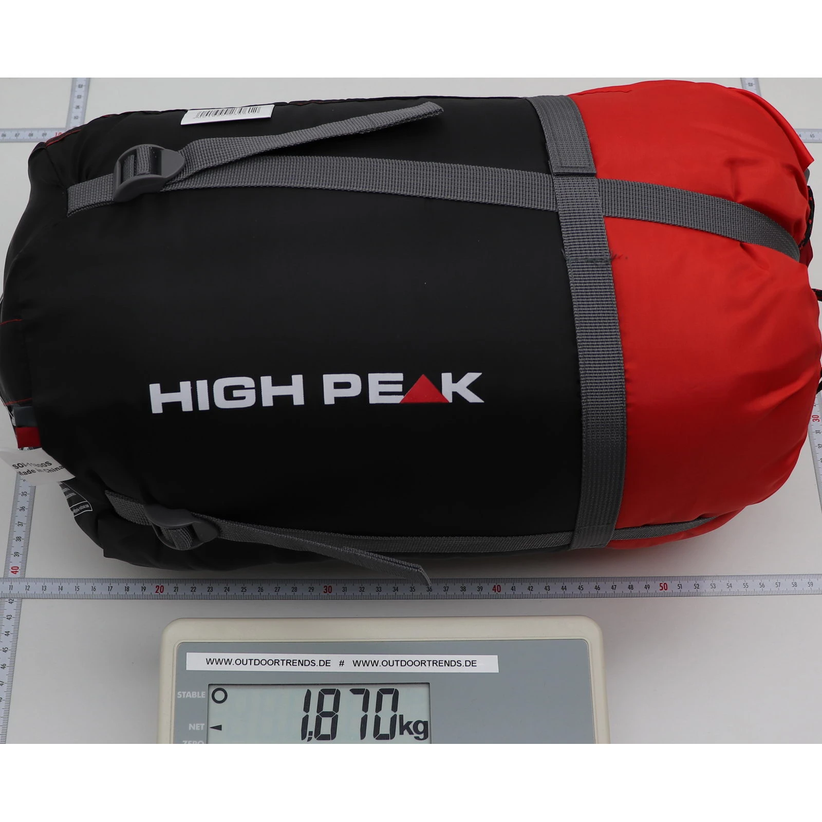 HIGH PEAK TR 300 - Kunstfaserschlafsack 5 HIGH PEAK TR 300 - Kunstfaserschlafsack – Bild 5