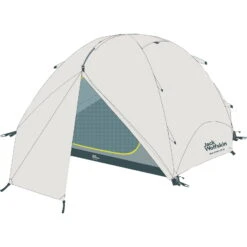 Jack Wolfskin Real Dome Lite II - 2-Personen-Zelt -Camping-ausrüstung Verkaufsgeschäft jack wolfskin real dome lite ii 2 personen zelt jw 3008031 5155 os 1