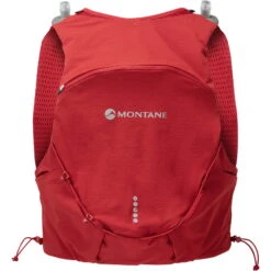 MONTANE Gecko VP 12+ - Laufweste 12 MONTANE Gecko VP 12+ - Laufweste -Camping-ausrüstung Verkaufsgeschäft montane gecko vp 12 laufweste acer red mon pgp12blab15 18