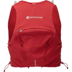 MONTANE Gecko VP 5+ - Laufweste -Camping-ausrüstung Verkaufsgeschäft montane gecko vp 5 laufweste acer red mon pgvp5blab15 15