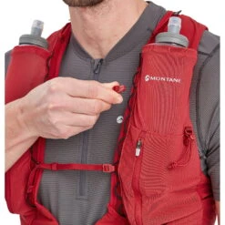MONTANE Gecko VP 5+ - Laufweste -Camping-ausrüstung Verkaufsgeschäft montane gecko vp 5 laufweste acer red mon pgvp5blab15 4