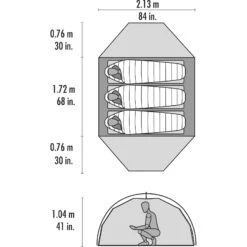 MSR Elixir 3 - Drei-Personen-Zelt 12 MSR Elixir 3 - Drei-Personen-Zelt -Camping-ausrüstung Verkaufsgeschäft msr elixir 3 drei personen zelt cd 10332 4