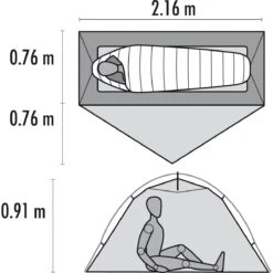 MSR Hubba NX - 1 Personen Zelt -Camping-ausrüstung Verkaufsgeschäft msr hubba nx 1 personen zelt la msr14 2746 2
